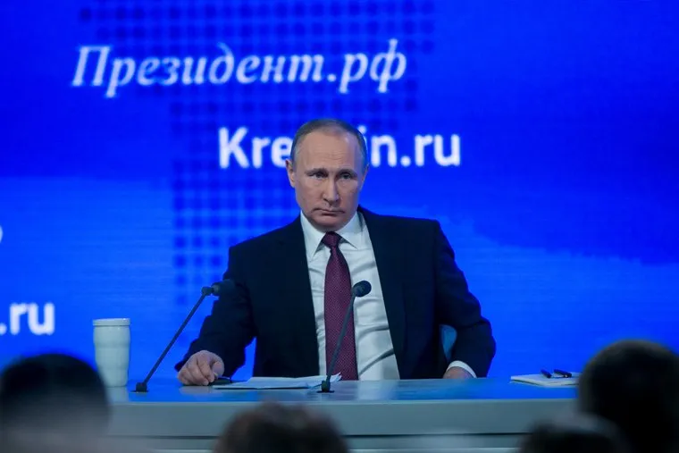 12 ежегодная итоговая пресс-конференция Путина В.В. Москва, путин владимир