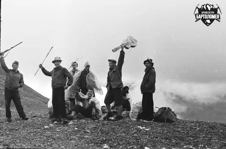 Поход Игоря Дятлова 1958 года на Приполярный Урал. Архив Петра Бартоломея, фото Петра Бартоломея