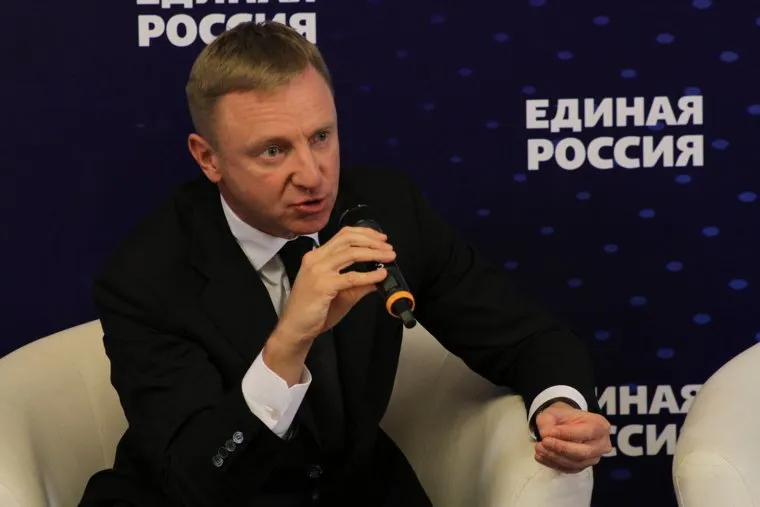 XIV cъезд ЕР  день 2. Министр образования Дмитрий Ливанов. Москва, ливанов дмитрий