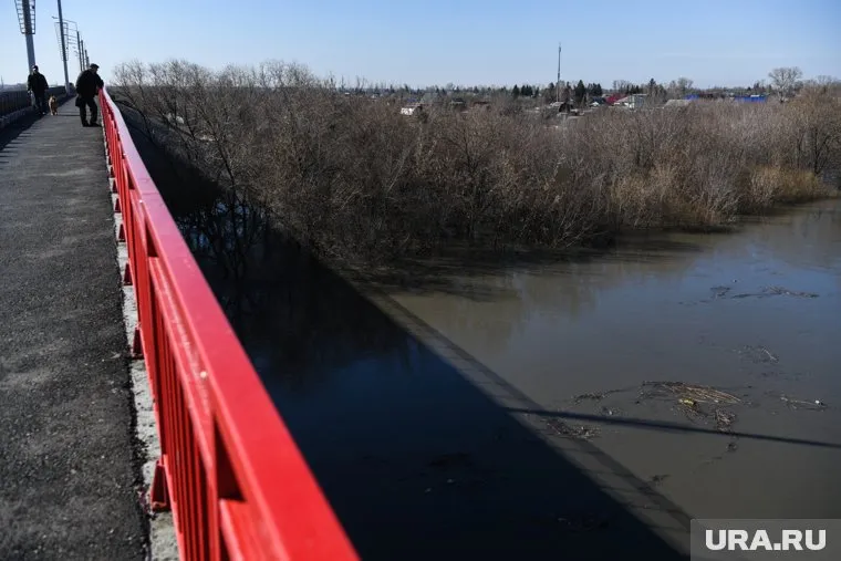 Тобол в Кургане стал ниже 850 см