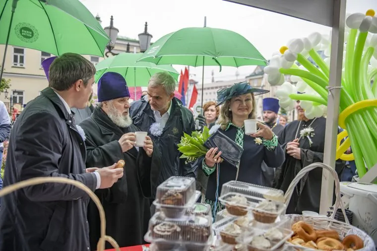 Благотворительная акция Белый цветок. Пермь