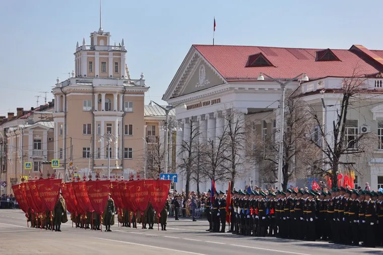 Парад Победы. Курган