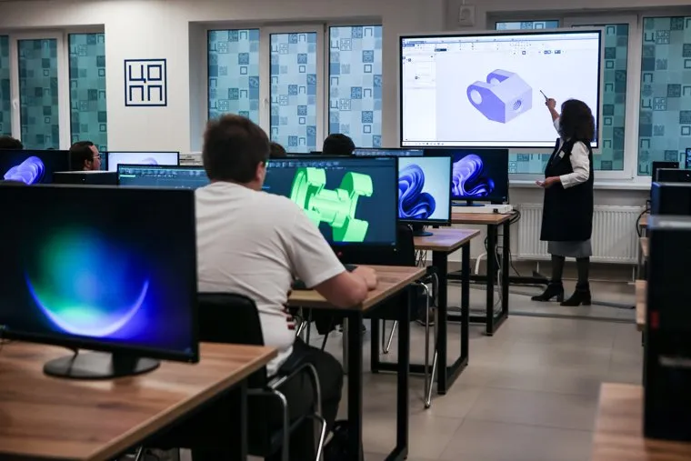 Премьер-министр России Михаил Мишустин в Реутове. Московская область, Реутов