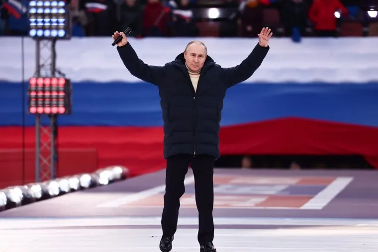 Лужники, Путин. Москва