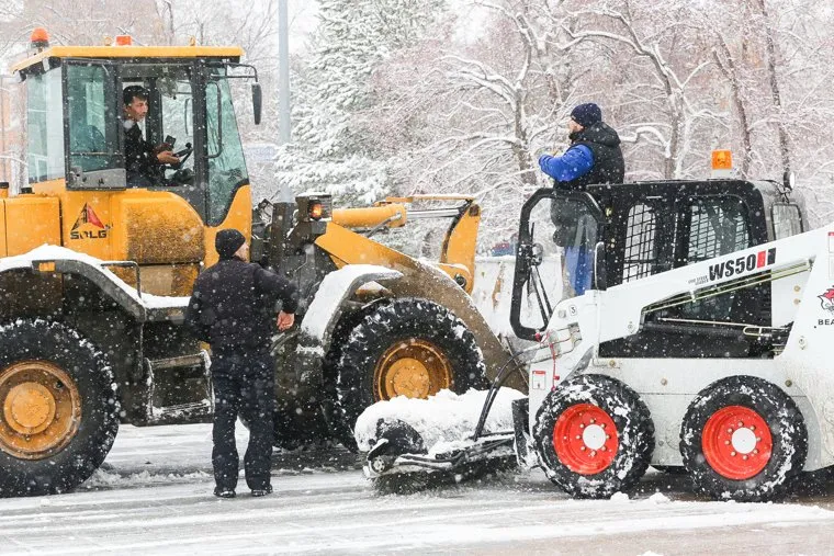 Снежный город. Тюмень