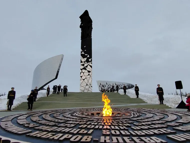 Мемориал в память о мирных жителях СССР - жертвах нацистского геноцида в годы Великой Отечественной войны(д.Зайцево, Гатчинский район Ленинградской области