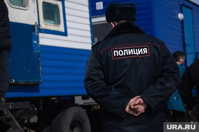 Женщина нанесла полицейскому несколько ударов