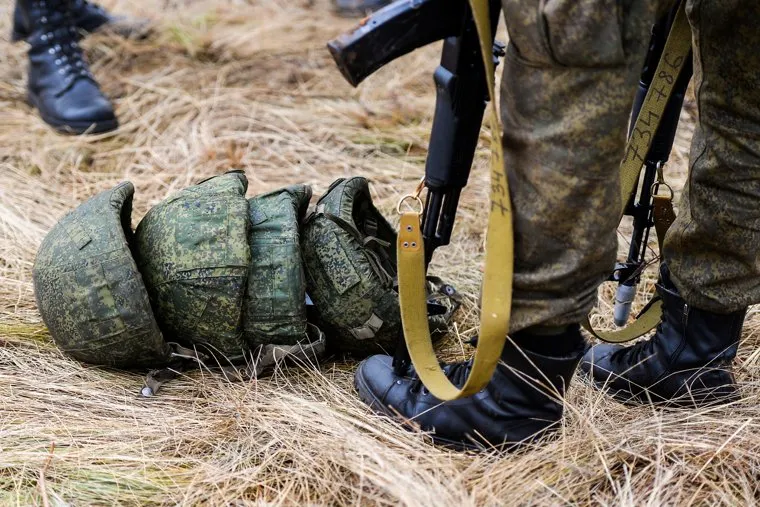 Боевое слаживание мобилизованных на Чебаркульском полигоне ЦВО. Челябинская область