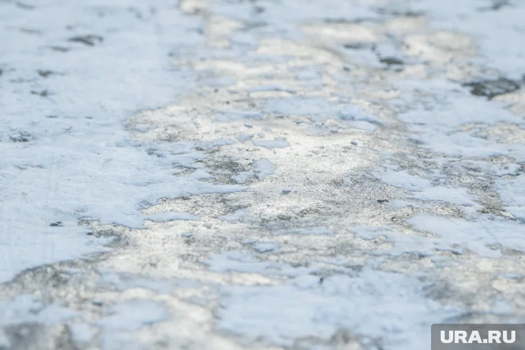 Гололед ожидается в Кургане