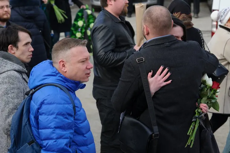 Прощание с максимом Бородиным. Екатеринбург