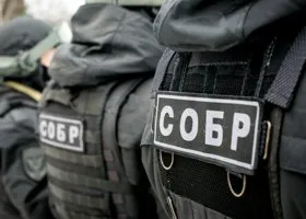 Появились кадры с места гибели бойца СОБРа в Петербурге