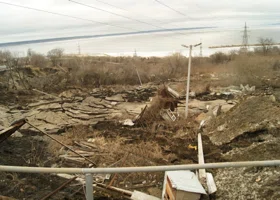 Автомобильный мост рухнул в Китае