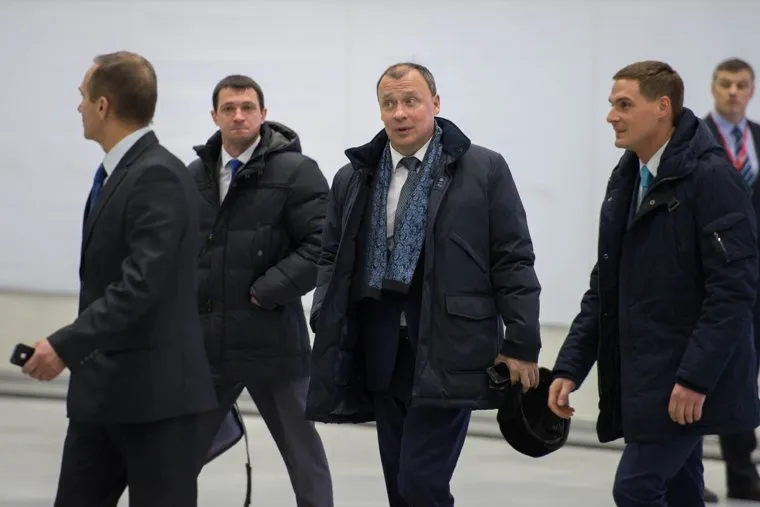 Открытие технического ангара "Уральских авиалиний" в Кольцово. Екатеринбург, орлов алексей, соболев андрей