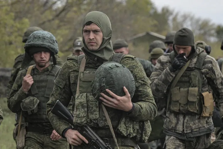 Мобилизованные резервисты на полигоне в Донецкой области. ДНР