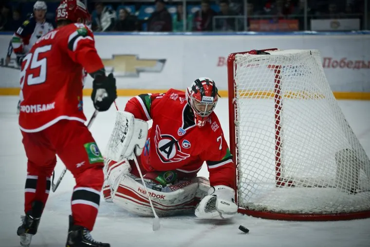 Хоккейный матч Автомобилист-Слован. 8:1. Екатеринбург, автомобилист, хоккей