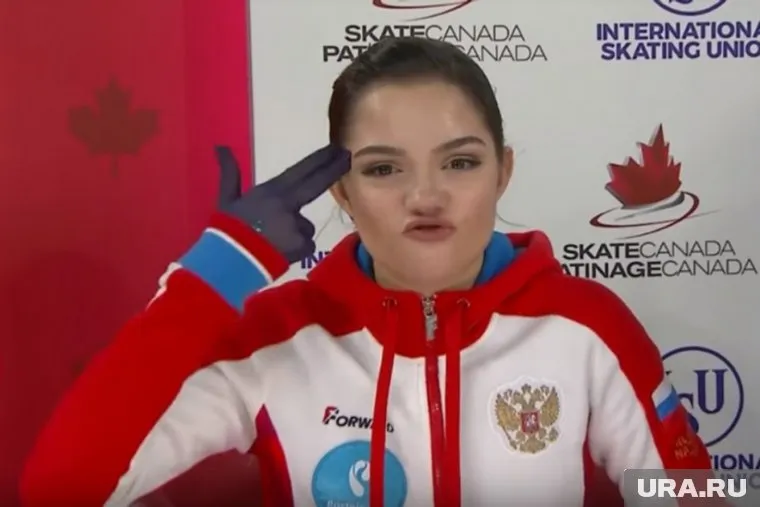 Спортсменка расстроилась после неудачного выступления