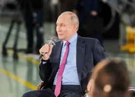 Путин прилетел в Магнитогорск