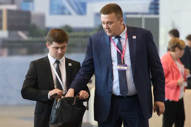 ИННОПРОМ-2018. Первый день международной выставки. Екатеринбург, детченя иван, козлов василий