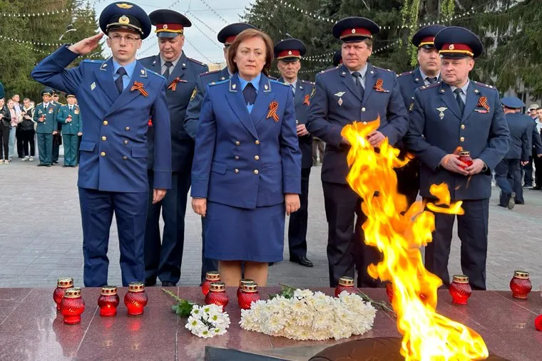 Акция свеча памяти. Курган