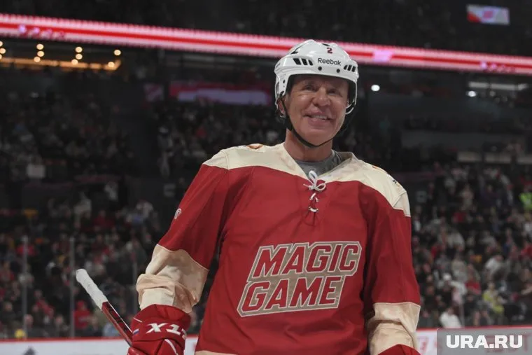 В матче принимали участия звезды мирового хоккея