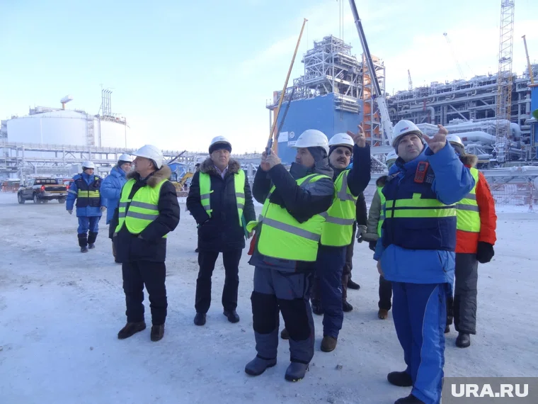 Порт Сабетта - один из основных центров переработки СПГ в ЯНАО