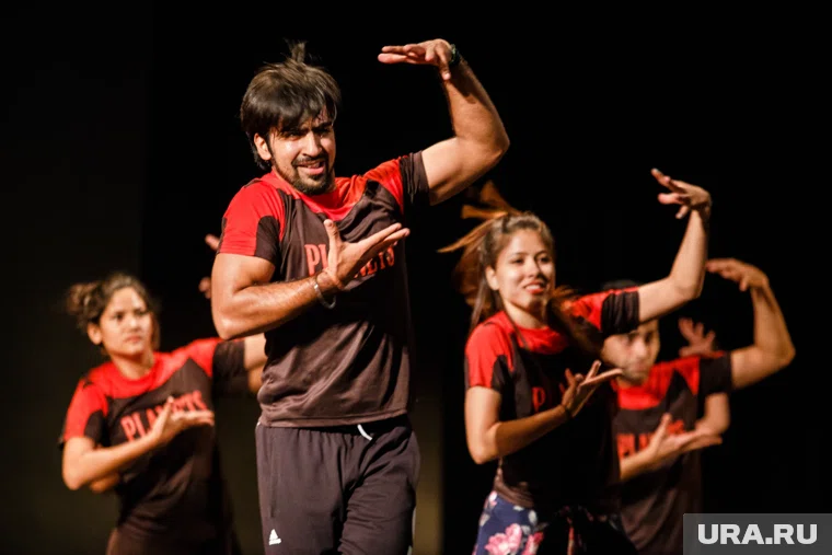 Репетиция шоу-программы «Боливуд» в оперном театре. Екатеринбург