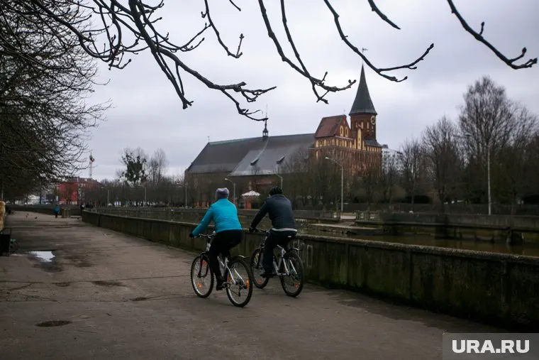 На плакатах Калининградская область РФ включена в состав Германии