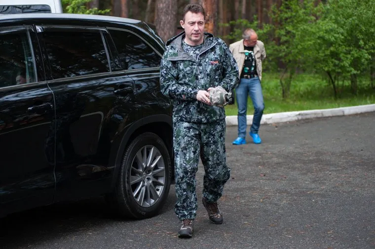 Традиционный сплав по реке Чусовой движения "В защиту человека труда". Свердловская область, деревня Слобода