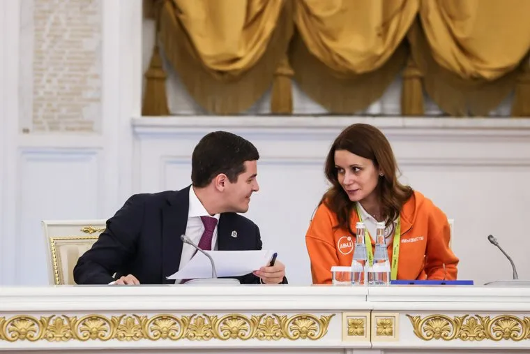 Заседание Госсовета по молодежной политике в Кремле. Москва