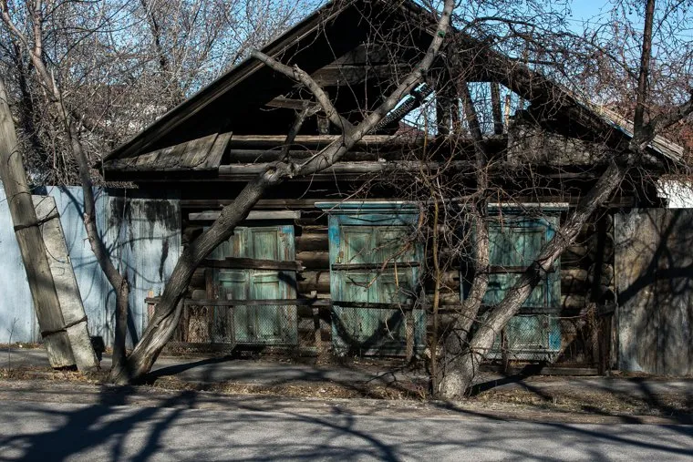 Деревянные дома. Тюмень