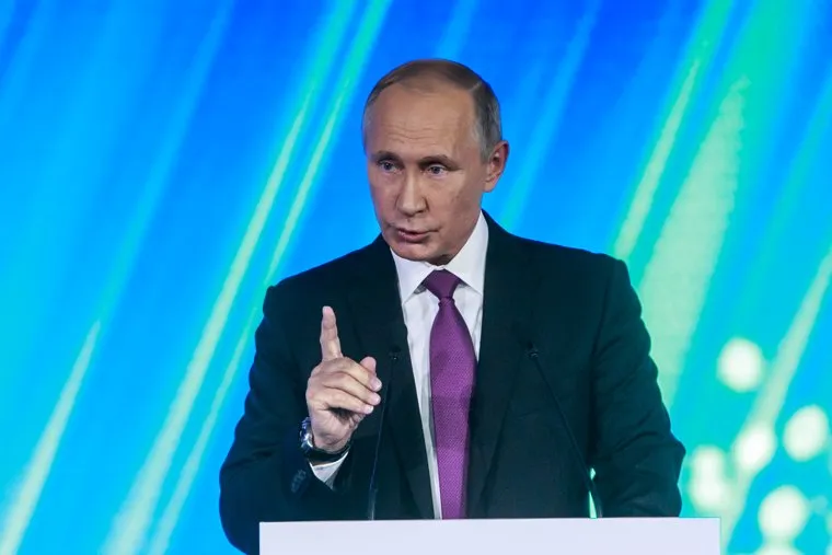 Выступление Владимира Путина на дискуссионном клубе "Валдай". Красная Поляна