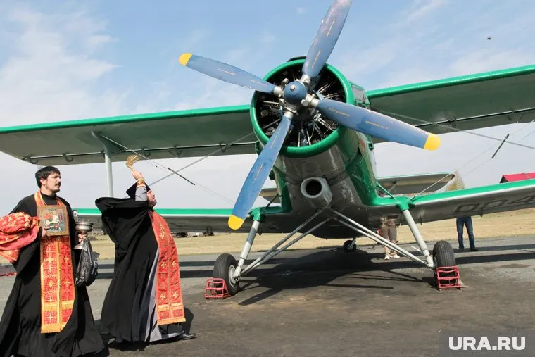 В Кургане перенесли облет с иконой над городом