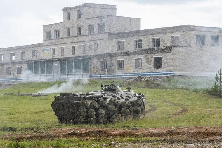 Первый день форума "Армия 2019" на Свердловском полигоне. Екатеринбург