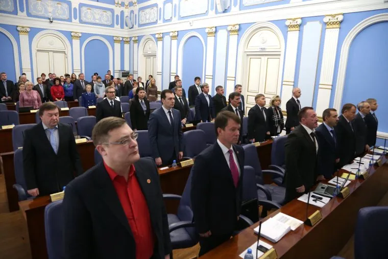 Депутаты Пермской городской Думы и сотрудники Администрации города. Пермь, дума пермская городская
