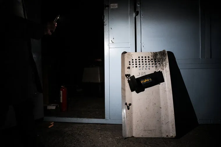 Резиденция президента Казахстана в Алма-Ате после штурма. Алма-Ата, Казахстан