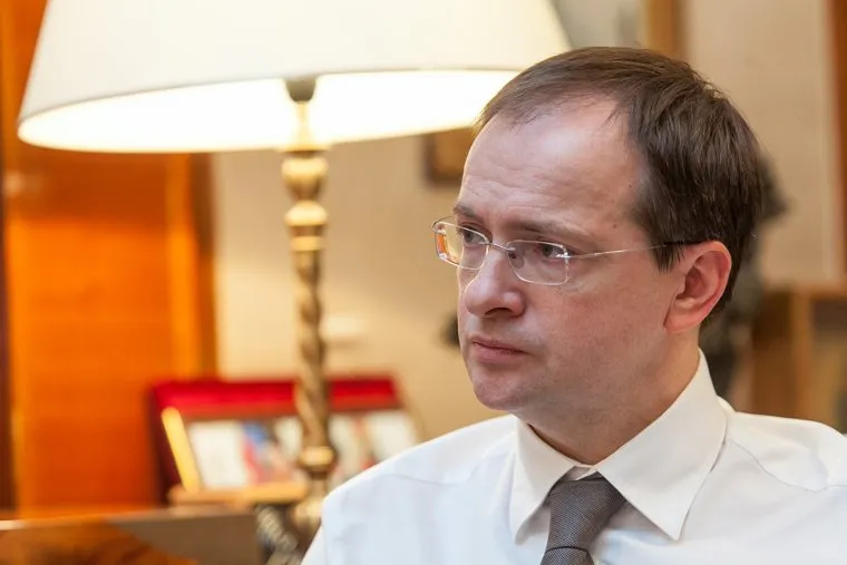 Интервью с министром культуры РФ Мединским В.Р. Москва, мединский владимир
