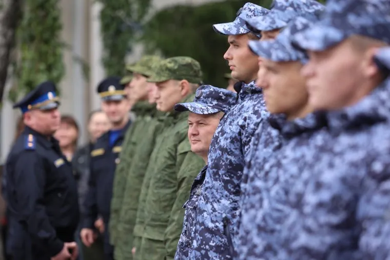 Отправка призывников в элитные войска. Курган