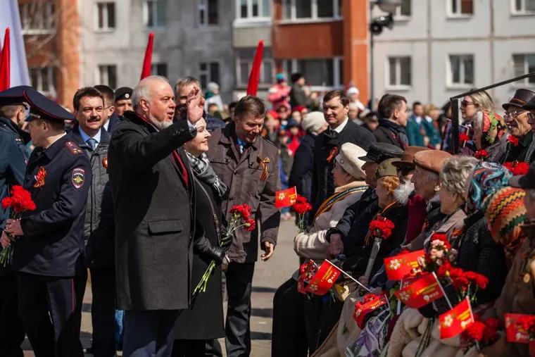 Празднование 9 мая. Сургут, резяпова галина, шувалов вадим