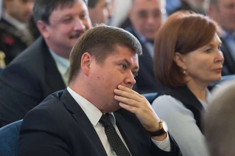 Полпред президента в УФО представил врио губернатора Курганской области Шумкова Вадима региону. г. Курган (необр)