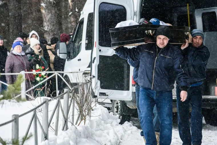 Прощание с Тимофеем Шадриным. Первоуральск