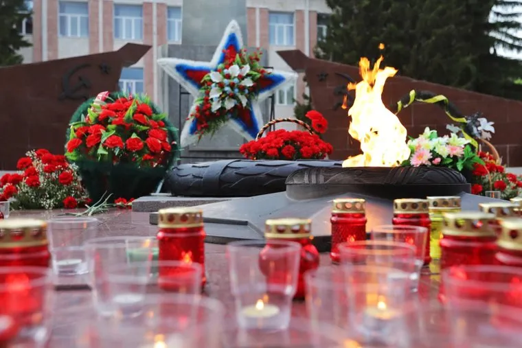 Свеча памяти. Курган