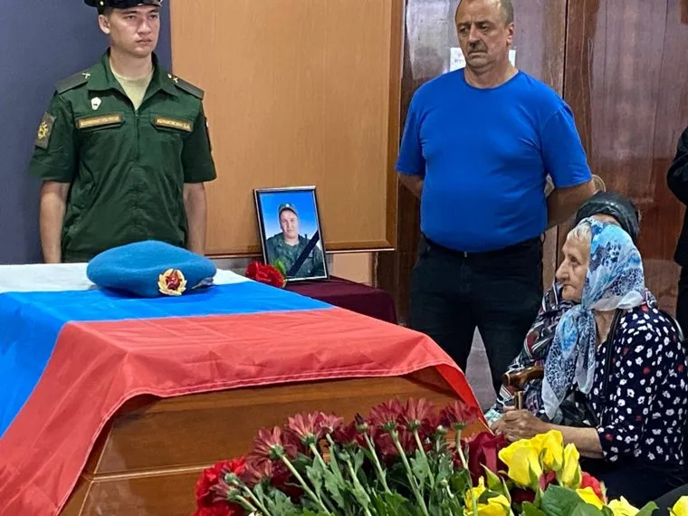 Похороны бойца СВО Антона Чашкина, Юрюзань, Челябинская область