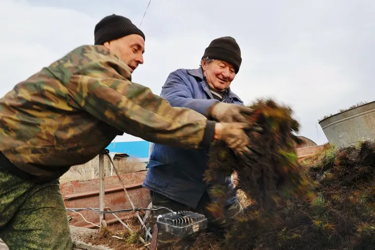 Последствия разлива реки Уй в Целинном районе в селе Усть-Уйское. Курган