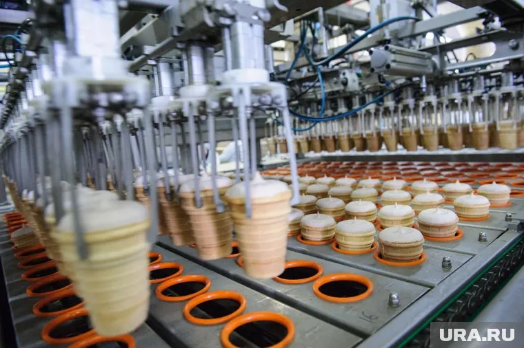 Качественное мороженое должно быть ровным