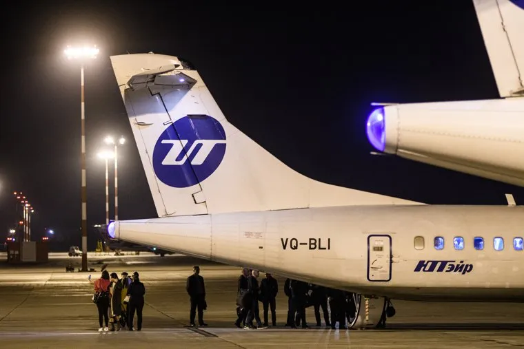 Вечерний споттинг в Кольцово. Екатеринбург