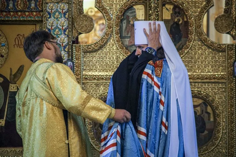 Встреча курганского митрополита. Курган