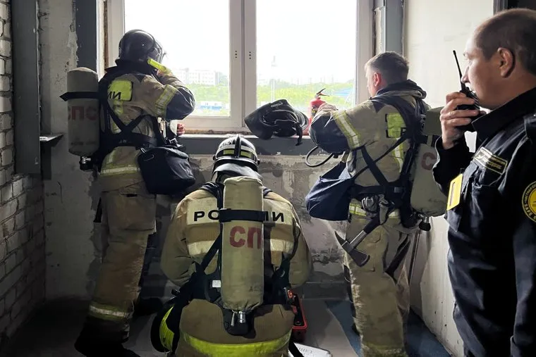 Учения МЧС. Курган