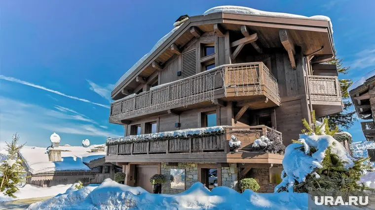 Дом Олега Тинькова в Куршевеле
