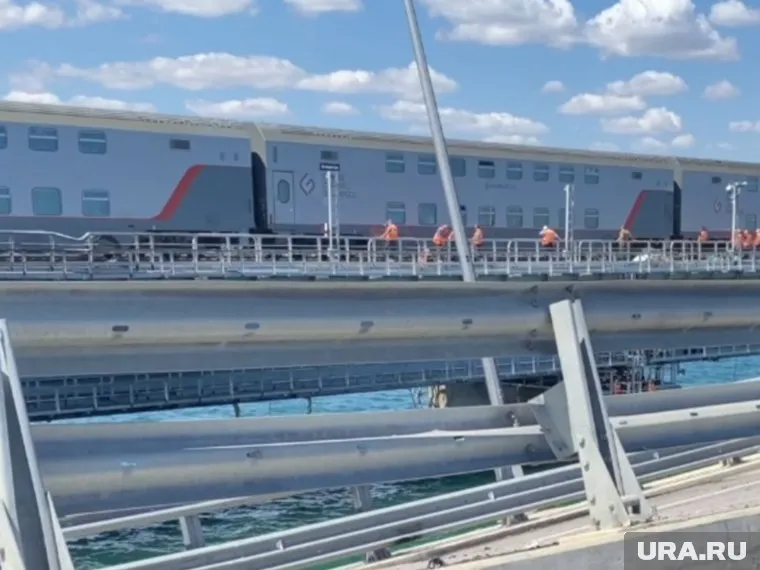 Кадры с ударом по Крымскому мосту предоставила СБУ