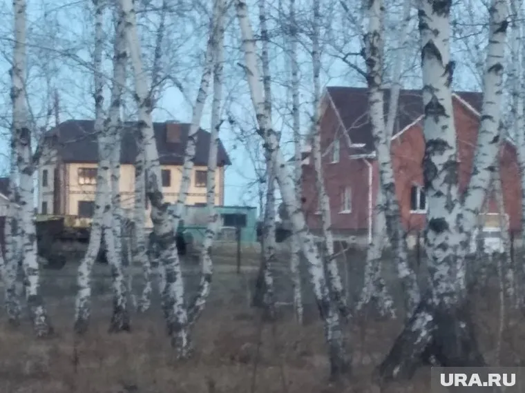 На фото коттедж Виталия Гайсина, который он построил на сельскохозяйственную субсидию, выделенную жене